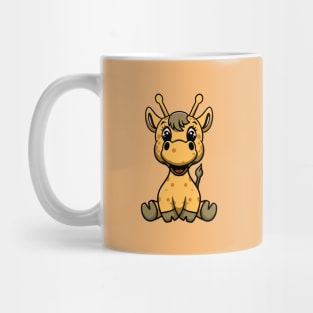 Cute Giraffe Smiling Mug